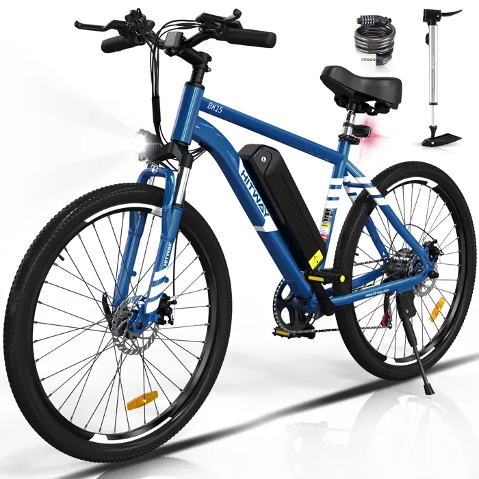 Vélo Électrique 26" Bleu